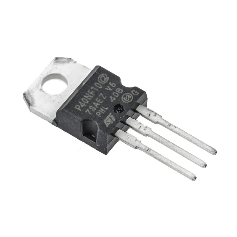 STMicroelectronics STripFET N-Channel MOSFET, 50 A, 100 V Enhancement Mode, 3-Pin TO-220 STP40NF10