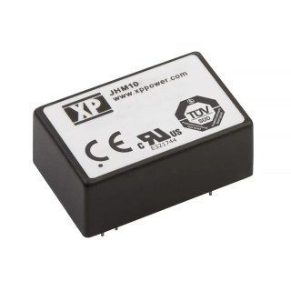 XP Power Isolated 10 W DC/DC Converter 12V DC Output, 9-18V DC Input, DIP-24 Package JHM1012S12