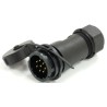 RS PRO Circular Connector, 8 Contacts, Cable Mount, 21 mm Connector Size, Socket Male, Bayonet Mating, IP67 Rated 233-8381