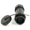 RS PRO Circular Connector, 8 Contacts, Cable Mount, 21 mm Connector Size, Socket Male, Bayonet Mating, IP67 Rated 233-8381