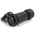 RS PRO Circular Connector, 8 Contacts, Cable Mount, 21 mm, Socket Female, 500V, 10A, Bayonet Mating, IP67 233-8385