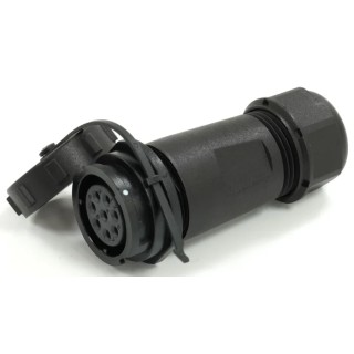 RS PRO Circular Connector, 8 Contacts, Cable Mount, 21 mm, Socket Female, 500V, 10A, Bayonet Mating, IP67 233-8385
