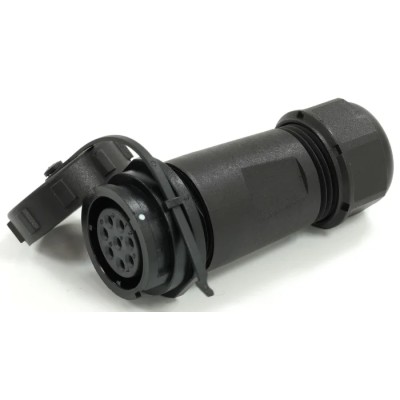 RS PRO Circular Connector, 8 Contacts, Cable Mount, 21 mm, Socket Female, 500V, 10A, Bayonet Mating, IP67 233-8385