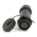 RS PRO Circular Connector, 8 Contacts, Cable Mount, 21 mm, Socket Female, 500V, 10A, Bayonet Mating, IP67 233-8385