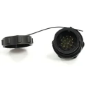 RS PRO Industrial Circular Connector, 15 Contacts, Front Mount, 21 mm, Socket Male, IP67, 400V, 5A 233-8386