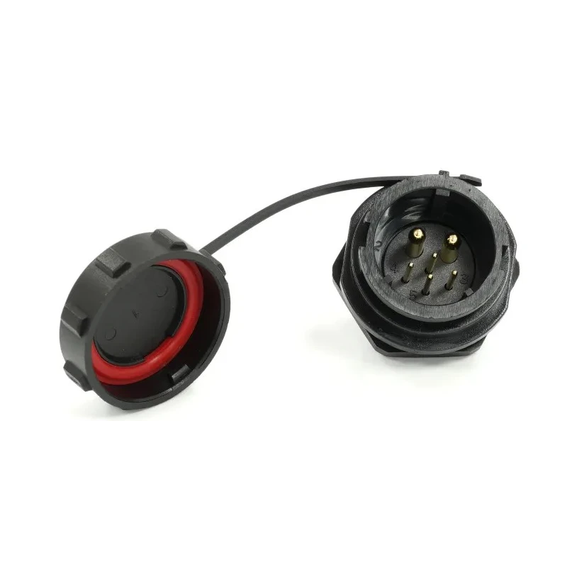 RS PRO Industrial Circular Connector, 6 Contacts, Front Mount, 21 mm, Socket Male, IP67, 500V, 30.5A, Bayonet 233-8387