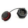 RS PRO Industrial Circular Connector, 6 Contacts, Front Mount, 21 mm, Socket Male, IP67, 500V, 30.5A, Bayonet 233-8387