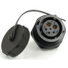 RS PRO Circular Connector 6 Contacts Front Mount 21 mm Socket Female IP67 500V 30A 233-8391