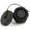 RS PRO Circular Connector 8 Contacts Front Mount 21 mm Socket Female IP67 500V 10A 233-8393
