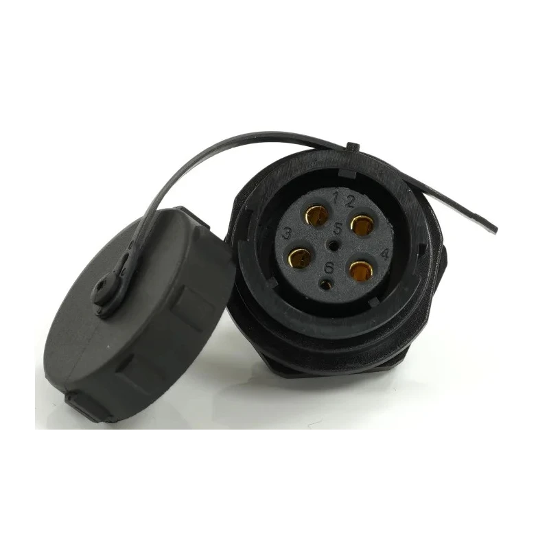 RS PRO Circular Connector, 6 Contacts, Front Mount, 21 mm Size, Socket Female, IP67, 25A, 500V, Bayonet Mating 233-8392