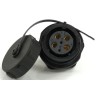 RS PRO Circular Connector, 6 Contacts, Front Mount, 21 mm Size, Socket Female, IP67, 25A, 500V, Bayonet Mating 233-8392