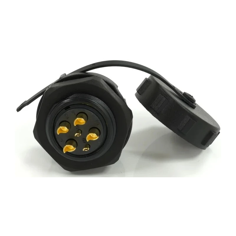 RS PRO Circular Connector, 6 Contacts, Front Mount, 21 mm Size, Socket Female, IP67, 25A, 500V, Bayonet Mating 233-8392