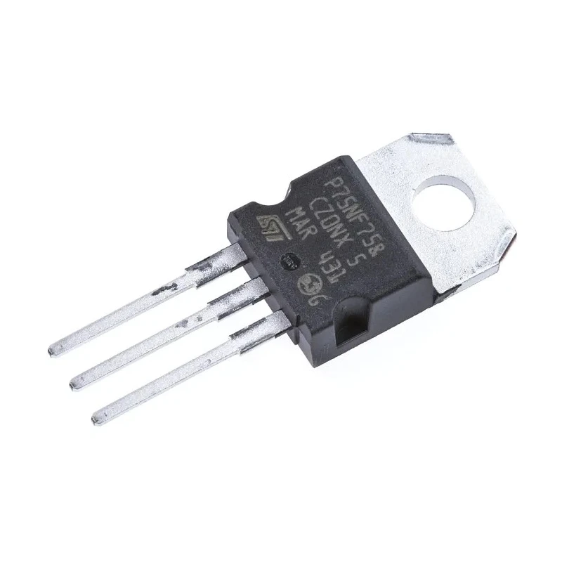 STMicroelectronics STripFET II N-Channel MOSFET 80 A, 75 V Enhancement, 3-Pin TO-220 STP75NF75