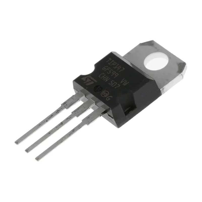STMicroelectronics Darlington Transistor PNP 10 A 100 V 90 W TO-220 TIP147T