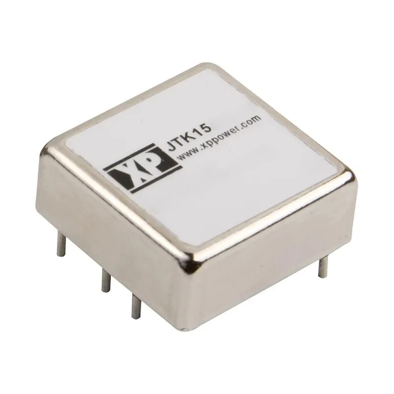 XP Power Isolated DC-DC Converter 12V dc 600 mA 15 W Through Hole +100°C Max Temp -40°C Min JTK1524S12
