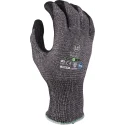 KUTLASS Black Grey Nylon Work Gloves Size 8 Polyurethane Coating KUTLAS-ULTRA PU2/08