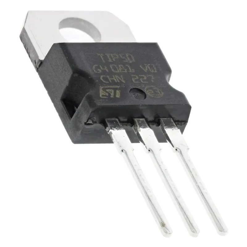 STMicroelectronics 1 A NPN Bipolar Transistor 400 V TO-220 Package TIP50