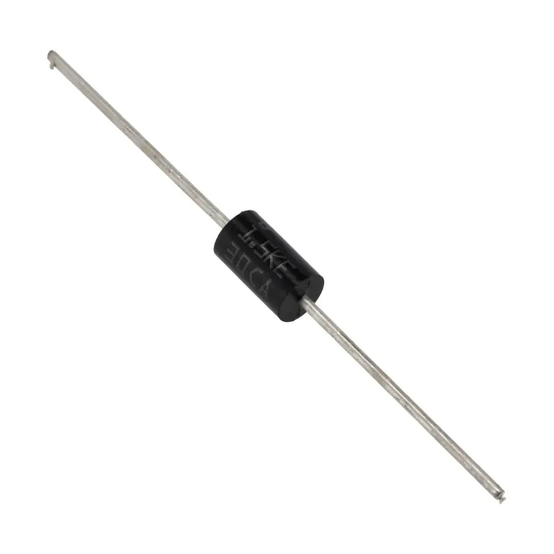 STMicroelectronics 1-Element Bi-Directional TVS Diode 1.5 kW, 2-Pin DO-201 1.5KE30CA