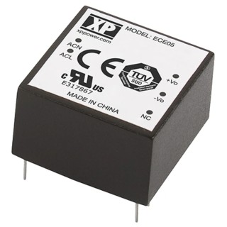 XP Power Switching Power Supply 24V DC 5W PCB Mount Ultra-Compact ECE05US24
