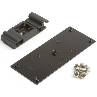 XP Power DIN Rail Mounting Kit Accessory for ECL15 Series (Black Nylon Clip) ECL15