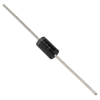 STMicroelectronics 1-Element Uni-Directional TVS Diode, 1.5 kW, 2-Pin DO-201 1.5KE30A