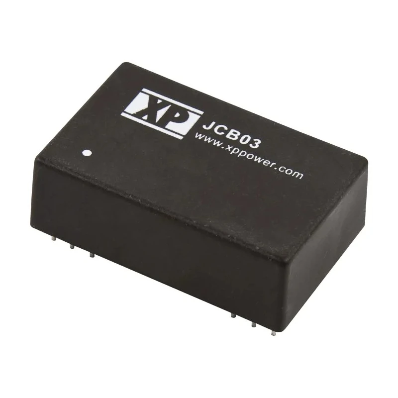 XP Power 3W Isolated Through Hole DC/DC Converter, 24V DC Output, 630 mA, 18V DC Max Input, 9V DC Min Input, DIP JCB0312D24