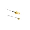 Linx CSI-SGFB Series Coaxial Cable SMA to UFL 100 mm 50 Ω CSI-SGFB-100-UFFR