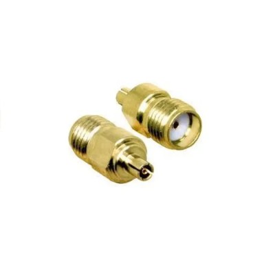 Linx Straight Coaxial Adapter SMA Socket to UFL Socket 0 to 6 GHz Gold Plated ADP-SMAF-UFLM