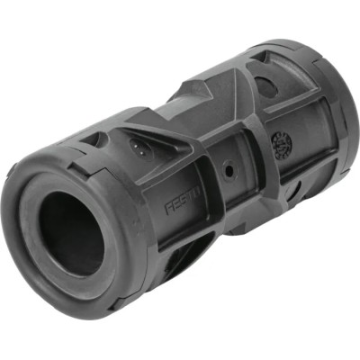 Festo VZQA Series Pinch Valve Seal Cartridge, DN 15, VMQ Silicone Shut-Off Element, PA6 Bowl, Compliance VAVC-Q2-M22U-15-S1