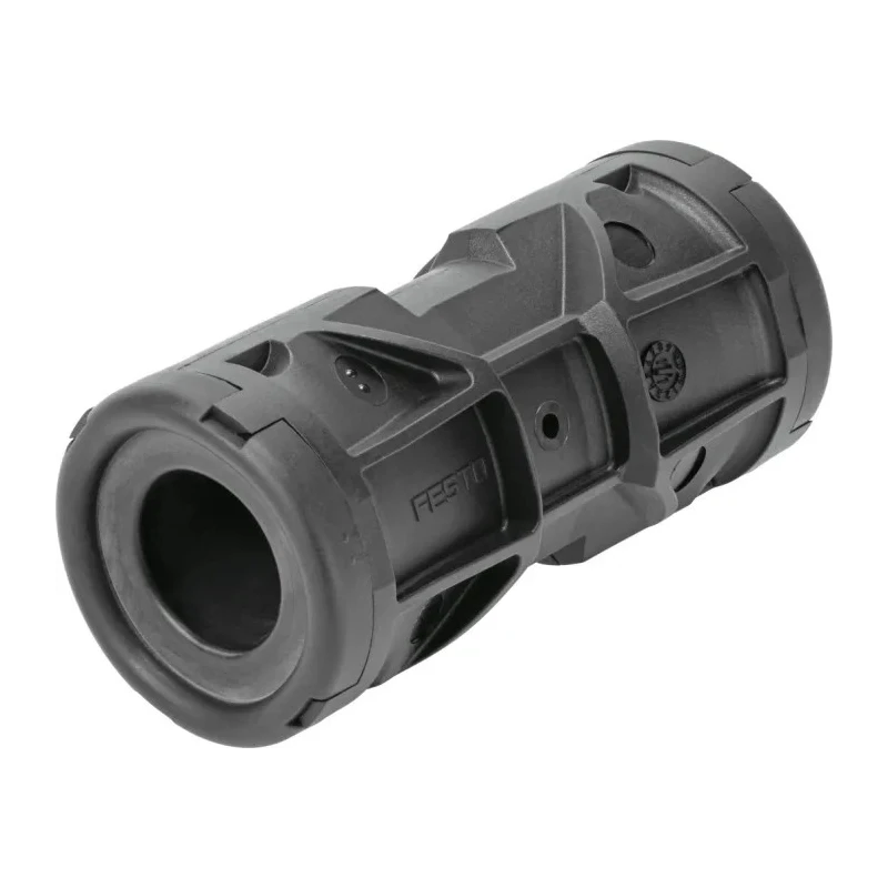 Festo VZQA Series Pinch Valve Seal Cartridge, DN 15, VMQ Silicone Shut-Off Element, PA6 Bowl, Compliance VAVC-Q2-M22U-15-S1
