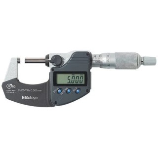 Mitutoyo Precision Digital External Micrometre 0-25 mm ±0.00005 mm Accuracy 293-344-30