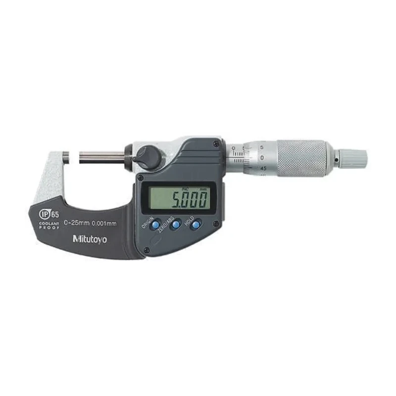 Mitutoyo Precision Digital External Micrometre 0-25 mm ±0.00005 mm Accuracy 293-344-30