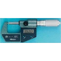 Mitutoyo Digital External Micrometre 25-50 mm, Accuracy ±0.00005 mm, Resolution 0.00005 in, Battery Operated 293-345-30