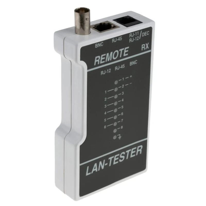 RS PRO Network Cable Tester UTP, Coaxial, STP Battery Powered Cable Tester 233-8919