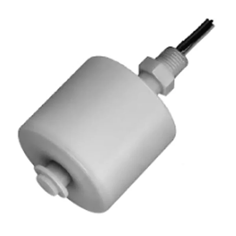 Gems Sensors LS-1900TFE Series Vertical Float Switch with 610 mm Cable, SPDT NO, Teflon Housing, 30 psi Maximum 133299
