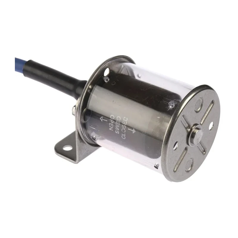 Gems Sensors LS-270-E Series Stainless Steel Cable Float Switch with 2 m Cable, SPST NC, 10 bar Pressure 010-0350