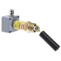 Gems Sensors LS-2050E Buna N Series Level Switch Horizontal Mount Brass Housing 010-3463