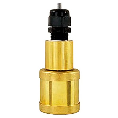 Gems Sensors LS-750 Series Vertical Float Switch 7.62 m Cable SPST NC Brass Housing 149350