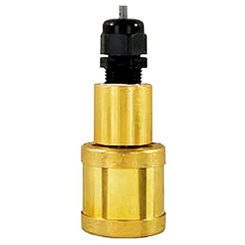 Gems Sensors LS-750 Series Vertical Float Switch 7.62 m Cable SPST NC Brass Housing 149350