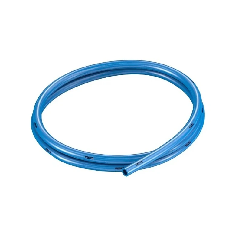 Festo Compressed Air Pipe Blue Polyurethane 8 mm Outer Diameter 5.7 mm Inside Diameter 50 m Length Maximum PUN-8X1,25-BL