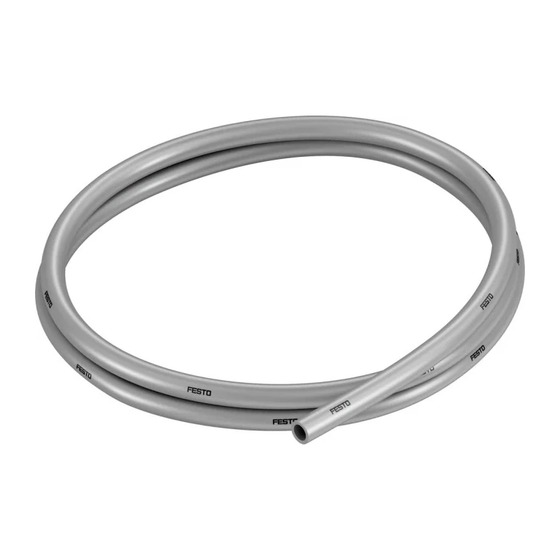 Festo Compressed Air Pipe Silver Polyurethane 8 mm 50 m PUN Series PUN-8X1,25-SI