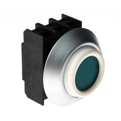 Schmersal Elan Series Green Round Push Button Head 22 mm Cutout Diameter IP69K NDL GN