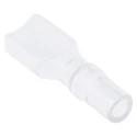RS PRO 1 Way Polyvinyl Chloride Crimp Terminal Cover 3.5 mm Tab Width 6.3 mm Tab Size 30mm Length 488-1314