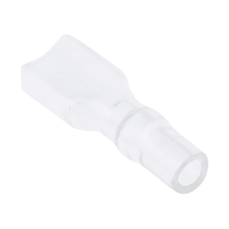 RS PRO 1 Way Polyvinyl Chloride Crimp Terminal Cover 3.5 mm Tab Width 6.3 mm Tab Size 30mm Length 488-1314