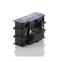 Schmersal Elan Series Black Push Button Head 22mm Cutout, Round Shape, ABS Material, IP69K Protection NDT SW