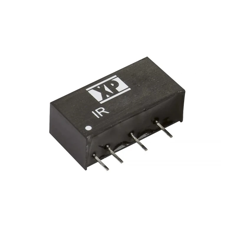 XP Power Isolated DC/DC Converter Through Hole 5V dc 600 mA 13.2V dc Input 10.8V Input 3 W Efficiency 85% IR1205SA