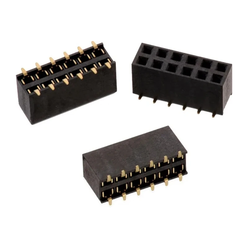 Wurth Elektronik WR-PHD Series Straight Surface PCB Socket, 30-Contact, 2 Row, 2.54 mm Pitch, 250V, 3A, Reflow 61003021821