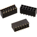 Wurth Elektronik WR-PHD Series Straight Surface PCB Socket, 24-Contact, 2 Row, 2.54 mm Pitch 61002421821