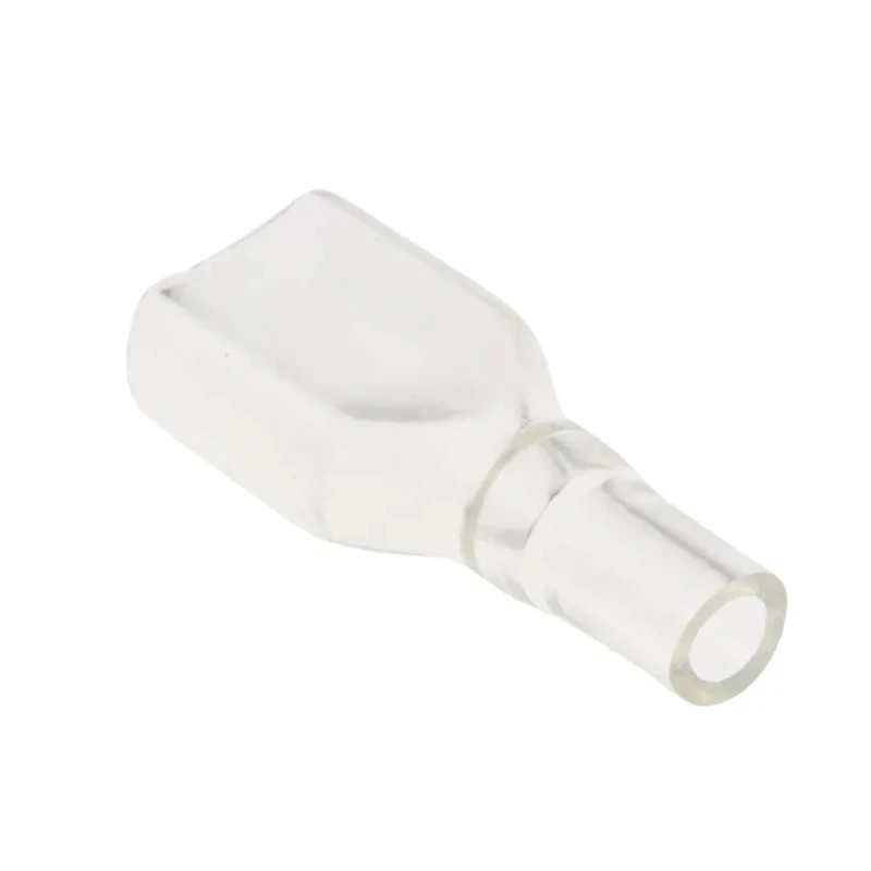 RS PRO 1 Way Polyvinyl Chloride Crimp Terminal Cover, 7.8 mm Tab Size, Clear 488-1320