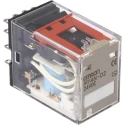 Omron DIN Rail Power Relay 24V DC Coil 5A Switching Current 4PDT MY4IN-D2 DC24(S)